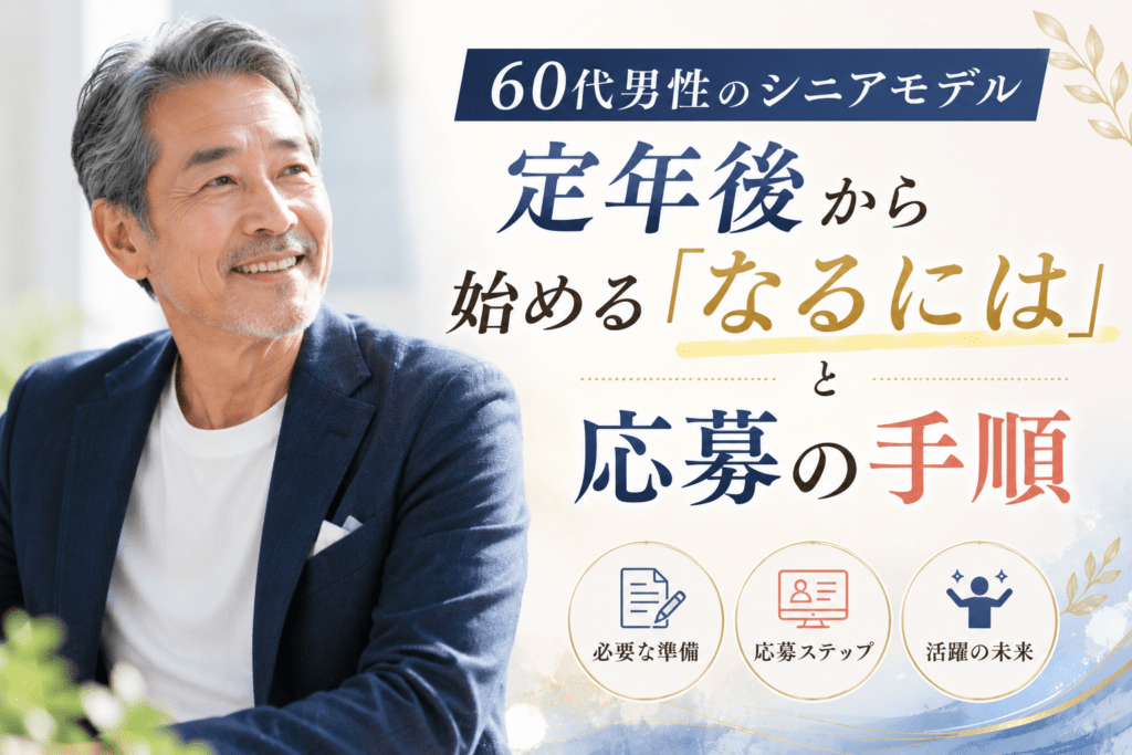シニアモデル 60代 男性