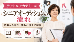 テアトルアカデミー シニアオーディション