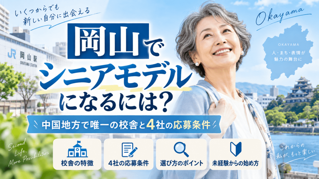 シニアモデル,岡山